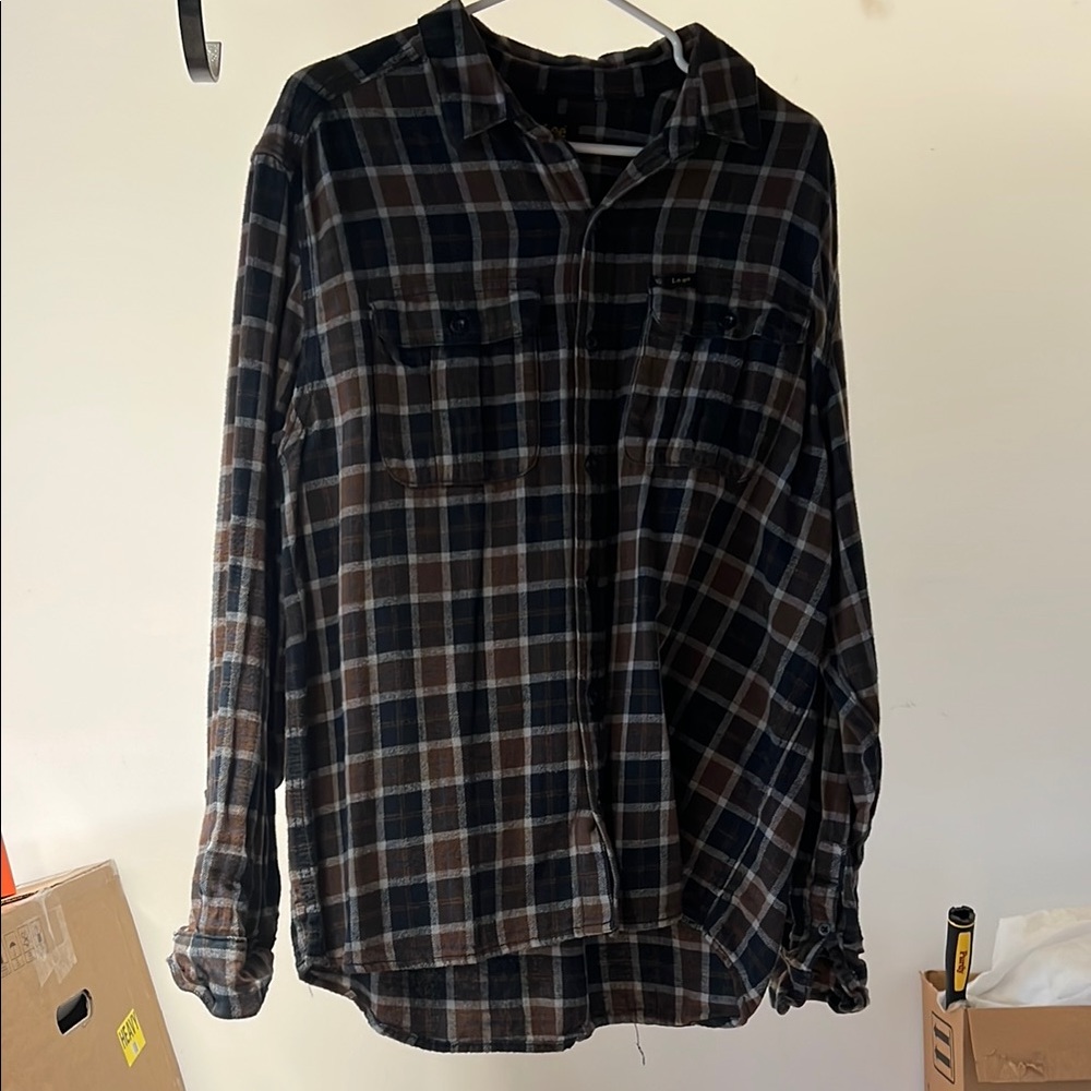 Men's Plaid Flannel Jacket